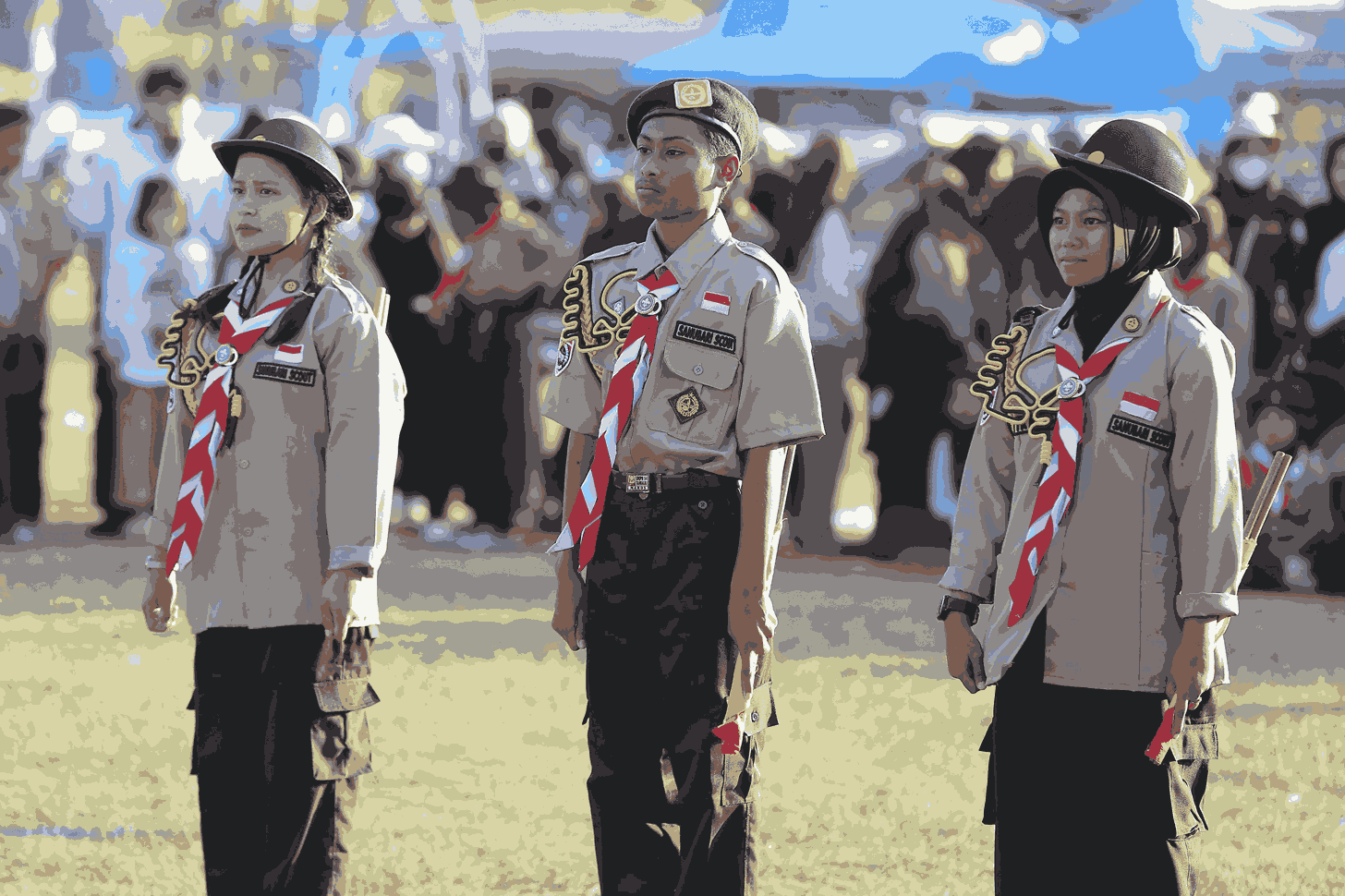 kegiatan Pramuka  17 agustus 2025